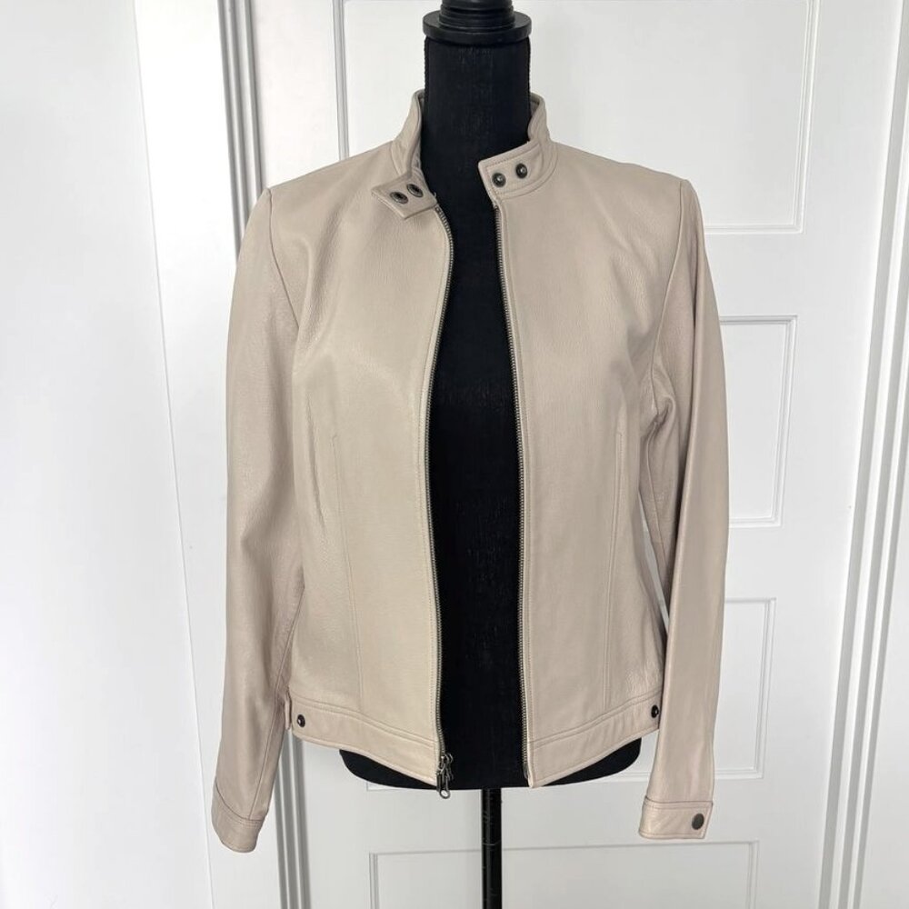 Vintage Leather Jacket Banana Republic